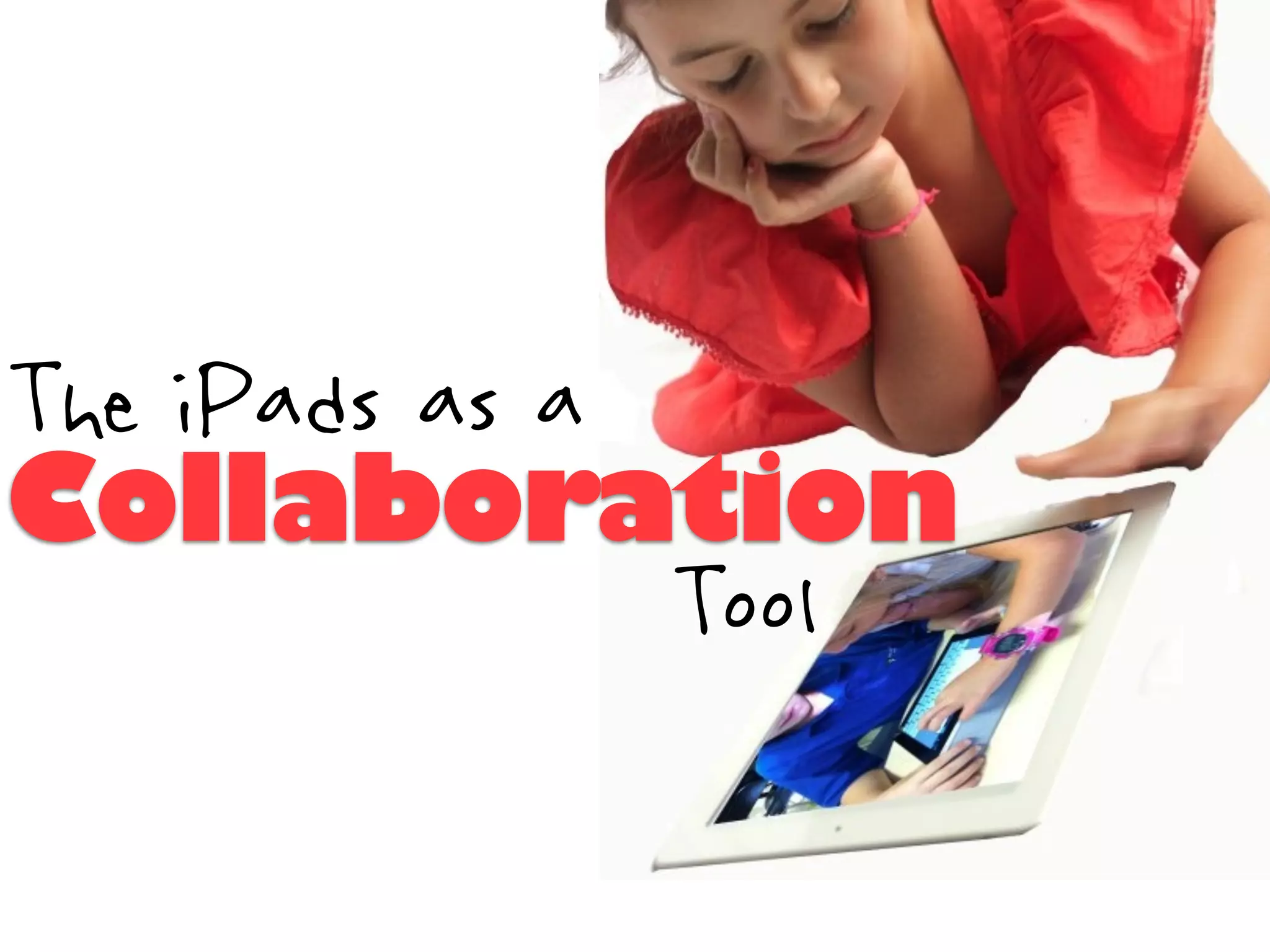 The iPads as a
Collaboration
               Tool
 