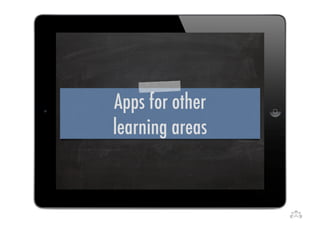 Apps for other 
learning areas 
 
