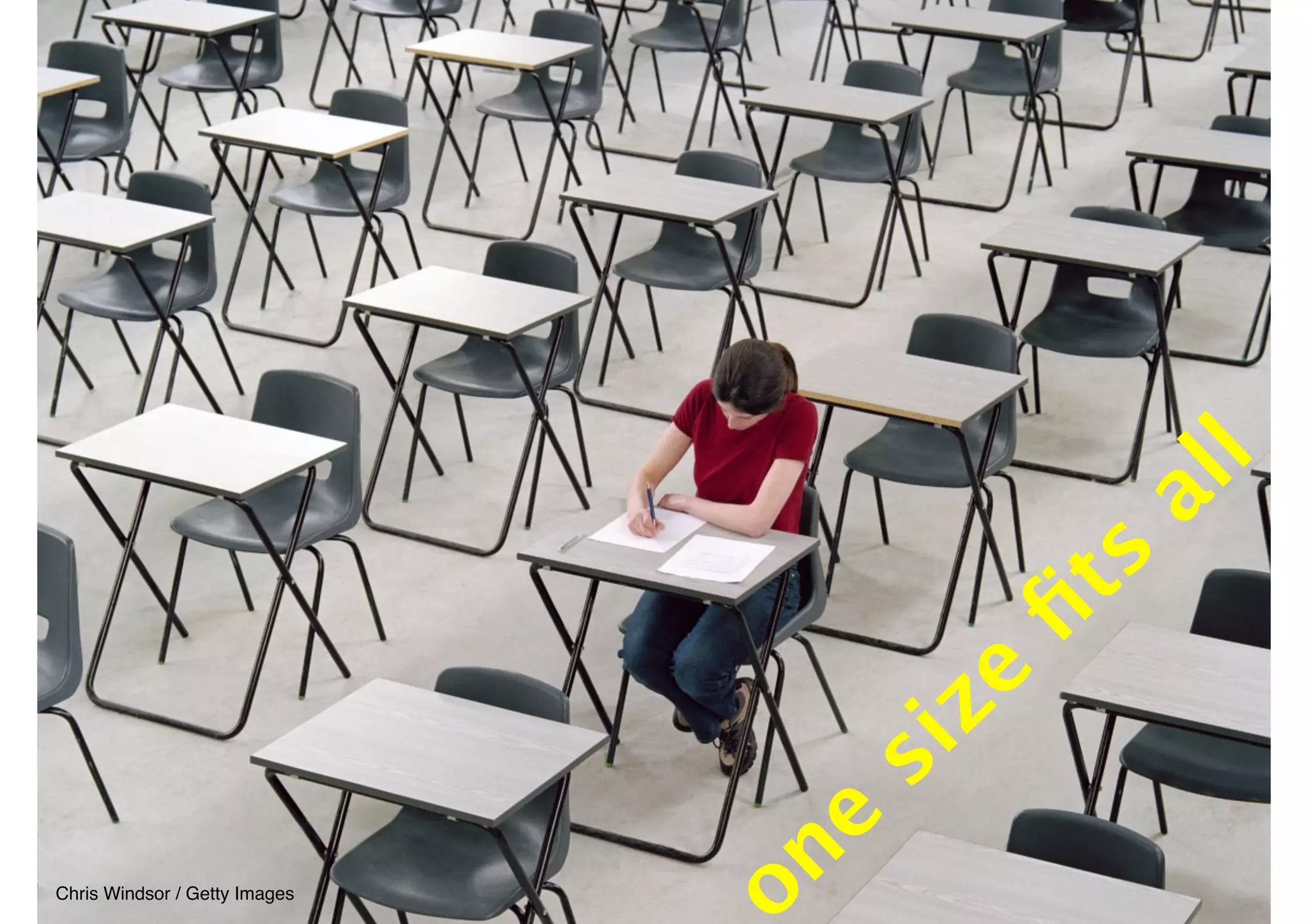 Chris Windsor / Getty Images 
one size fits all 
 