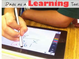 iPads as a Learning Tool
 