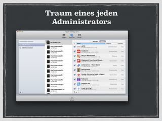 TRAUM EINES JEDEN
ADMINISTRATORS
 