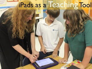iPads as a Teaching Tool
 