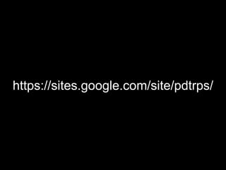 https://sites.google.com/site/pdtrps/
 