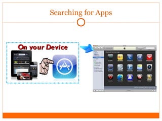 Searching for Apps On your Device 