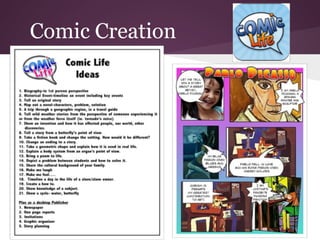 Comic Creation
 