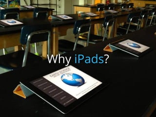 Why iPads?
 