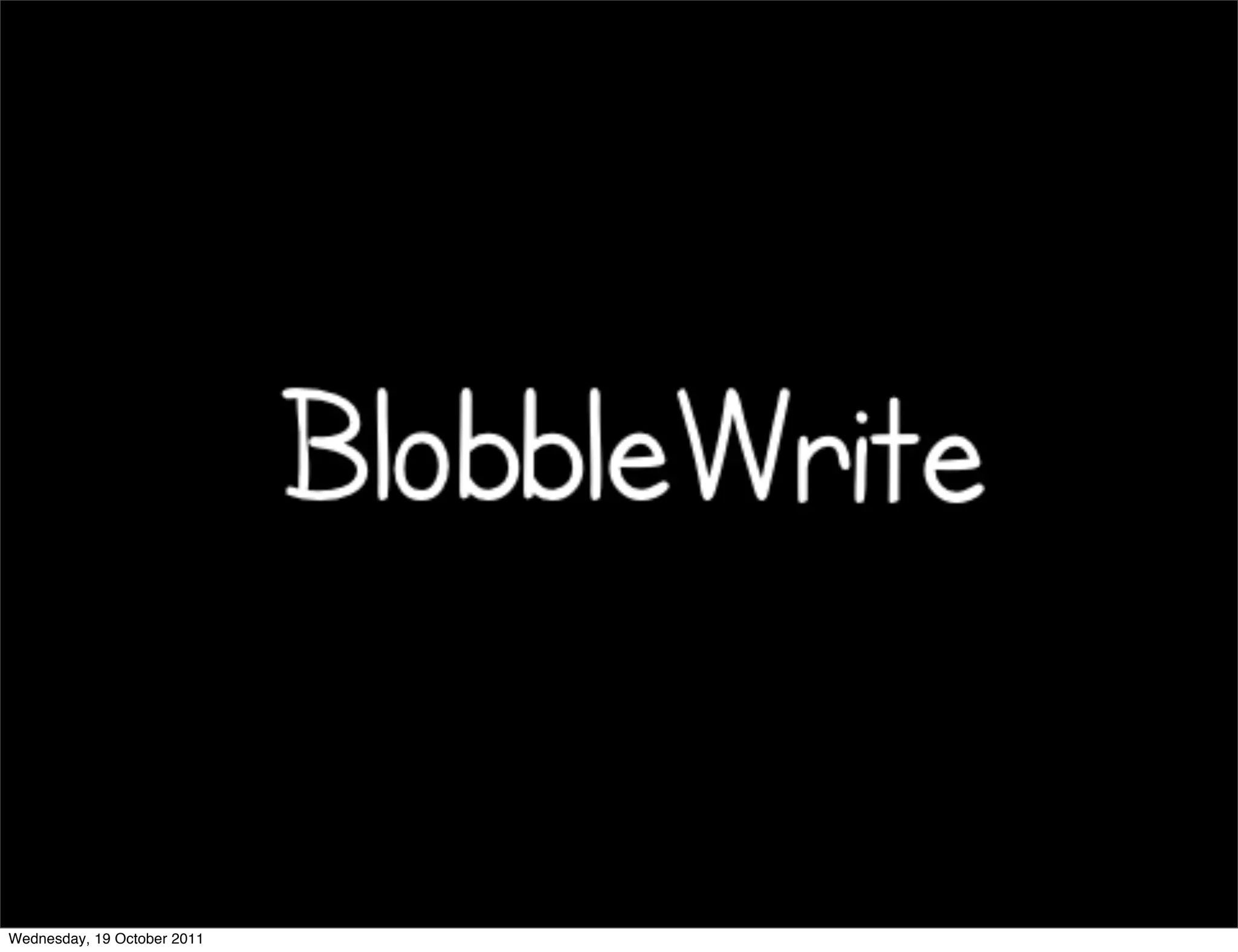 Wednesday, 19 October 2011
 