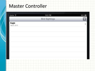 Master Controller
 