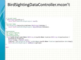BirdSightingDataController.mcon’t
 