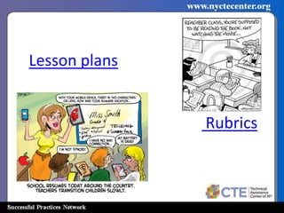Lesson plans


               Rubrics
 