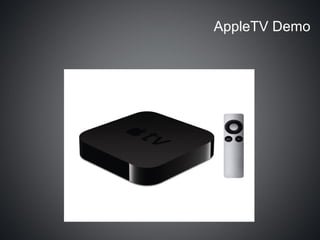 AppleTV Demo
 