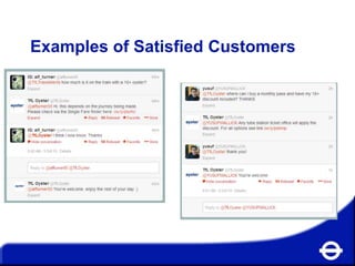 Examples of Satisfied Customers

 