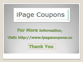 I page coupons