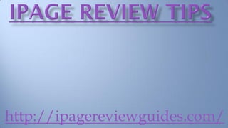 http://ipagereviewguides.com/

 