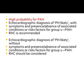 Pah Rhc A Case of Idiopathic Pulmonary Hypertension | PPT