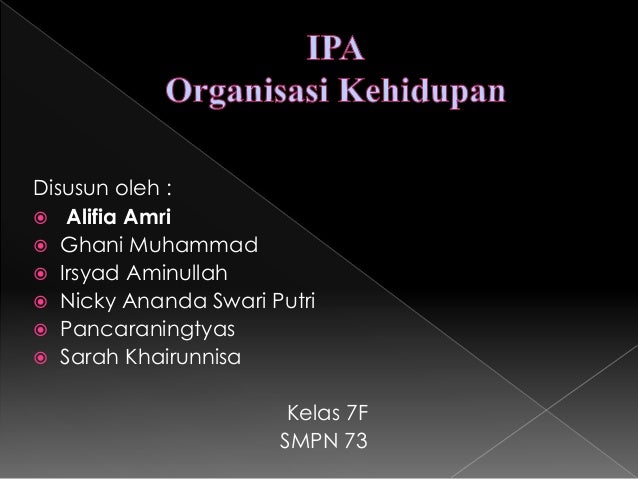 Ipa Keanekaragaman Makhluk Hidup 30071974