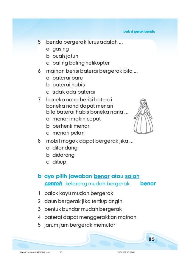 pdf Materi IPA kelas 1
