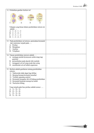 Ipa (pembelahan sel) | PDF