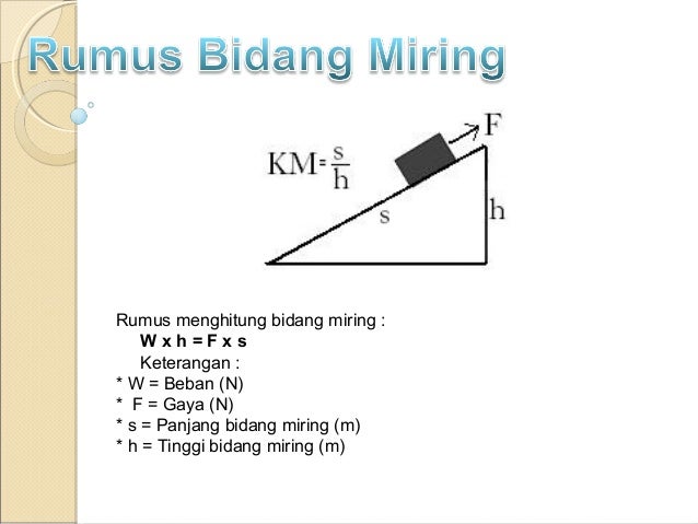 Rumus Bidang Miring Mencari Tinggi Edukasi Lif Co Id