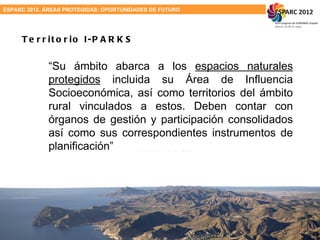 I parks  esparc2012