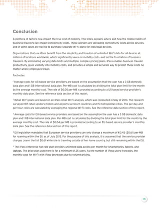 iPass Wi-Fi Cost Index | PDF