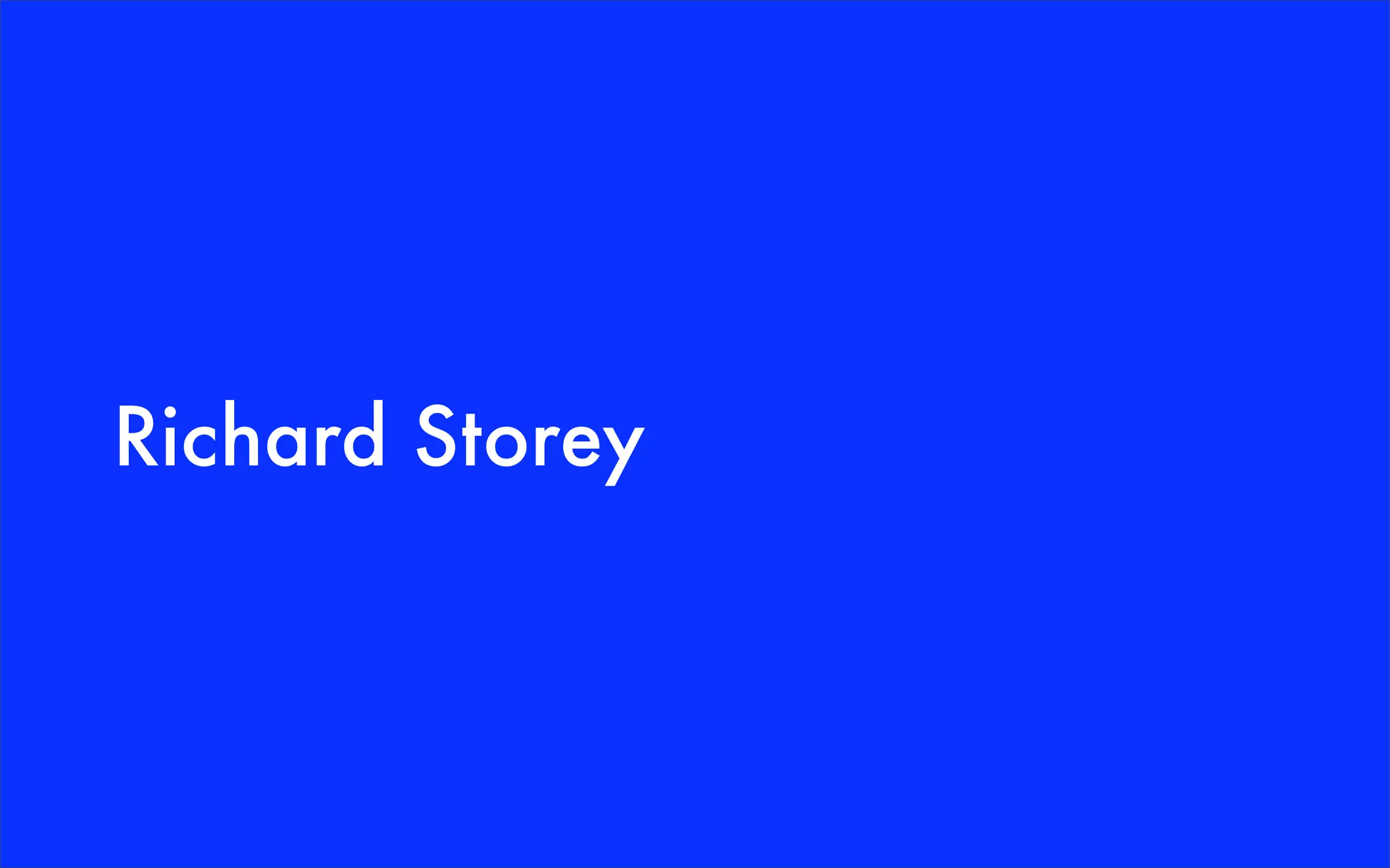 Richard Storey
 