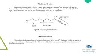 IPBC - Iodopropynyl Butylcarbamate (IPBC)