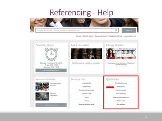 Referencing - Help
41
 