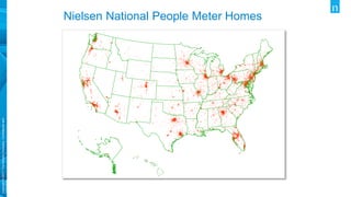 Copyright©2017TheNielsenCompany.Confidentialand
proprietary.
Nielsen National People Meter Homes
 