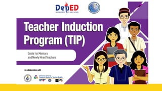• guides newly hired teachers on their first year
of teaching
• serves as opportunity for mentor-teachers to
enhance their...
