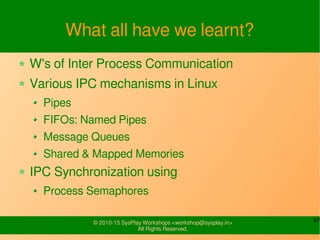 Inter Process Communication | PDF