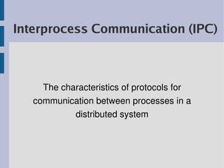 Ipc | PPT
