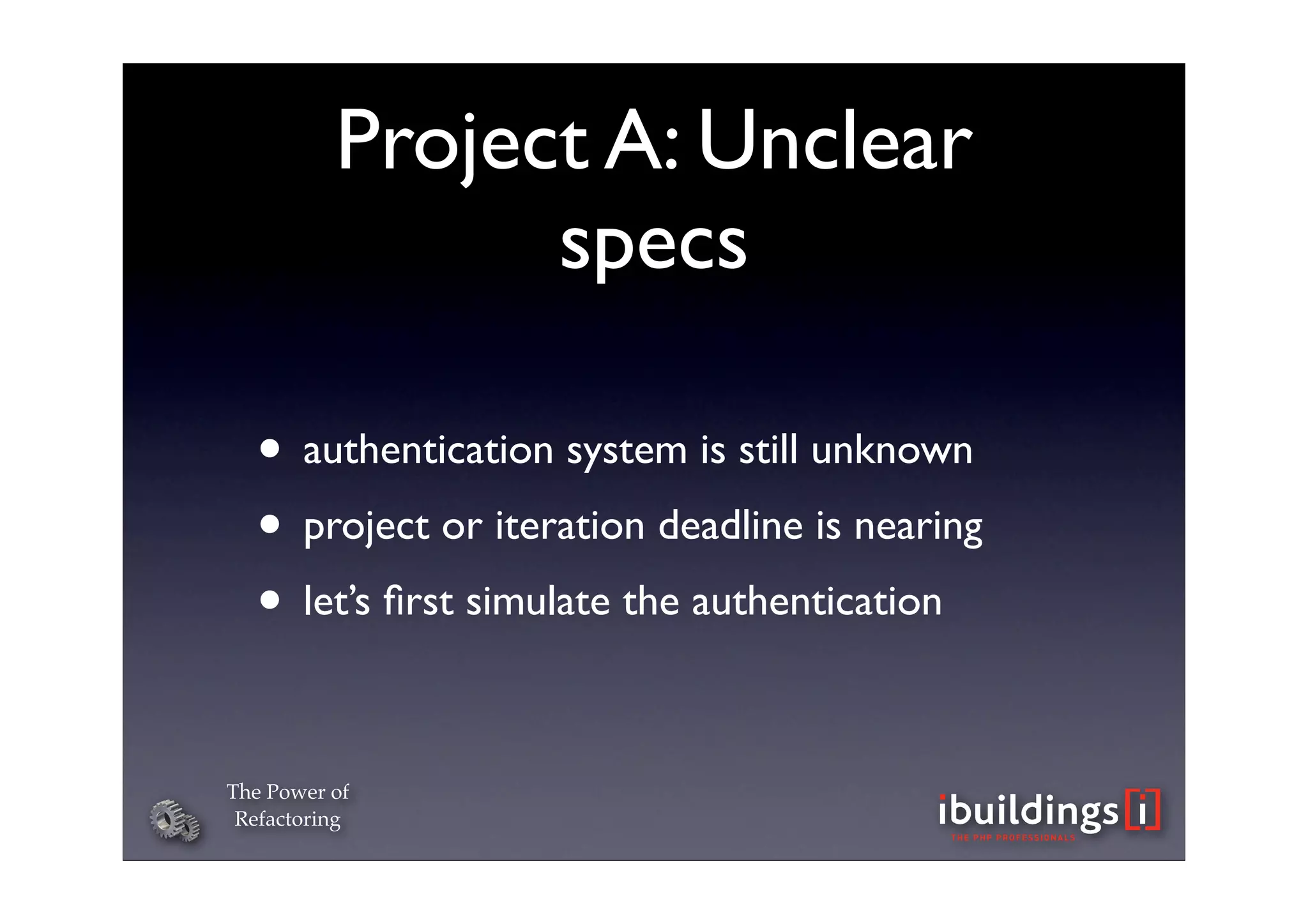 The Power of Refactoring