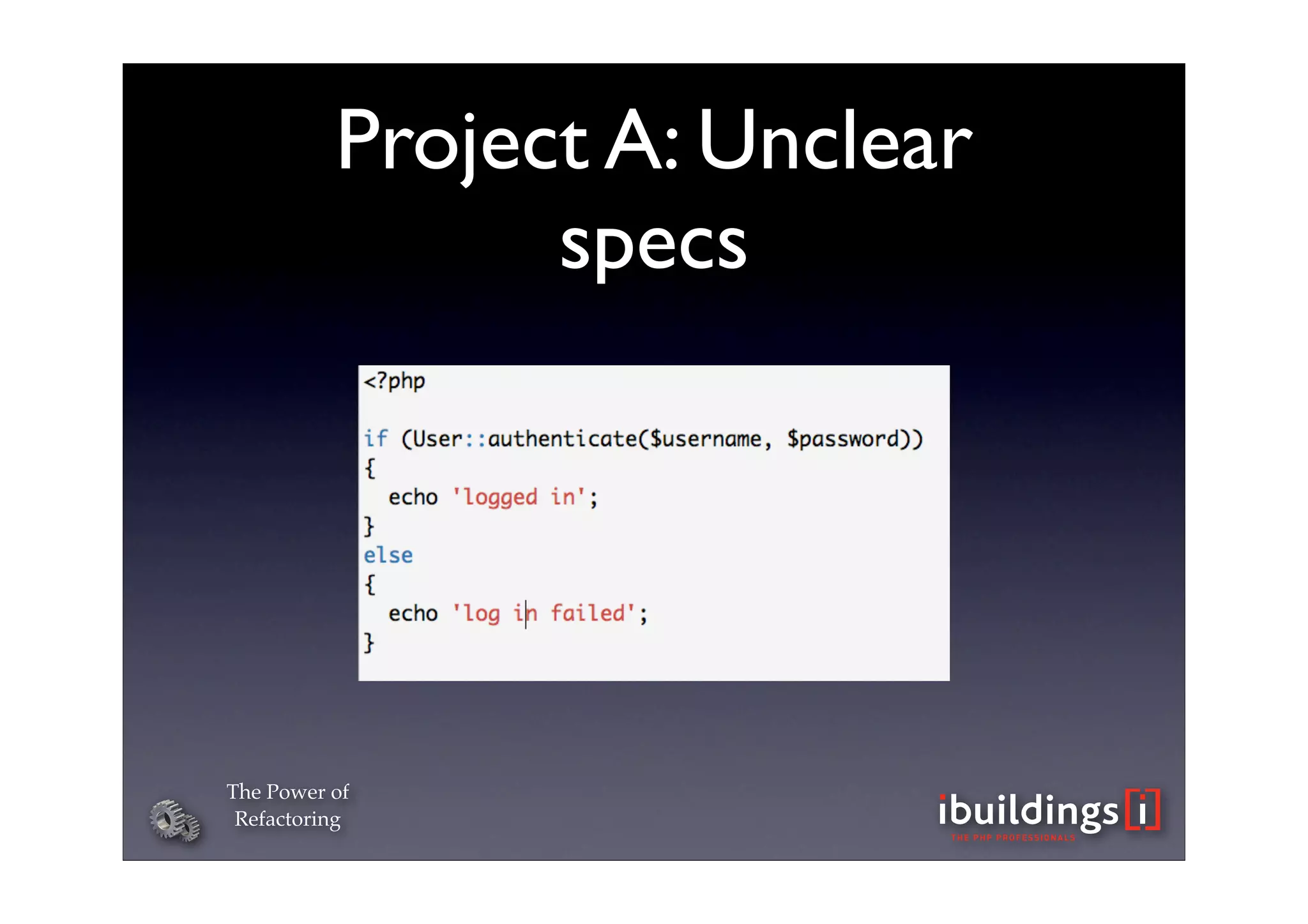 The Power of Refactoring
