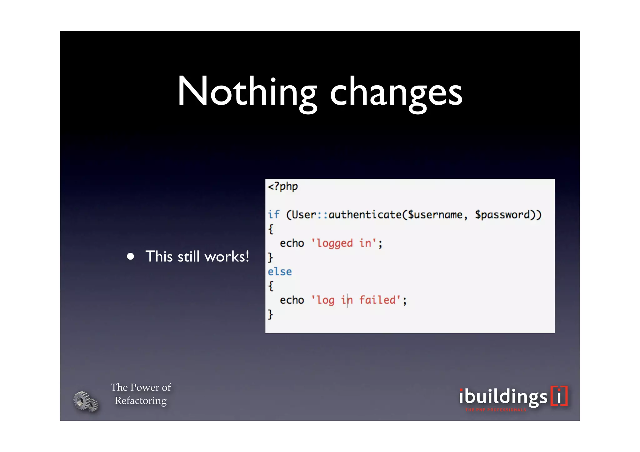 The Power of Refactoring