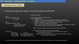 Linux Inter Process Communication | PPTX