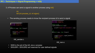 Linux Inter Process Communication | PPTX