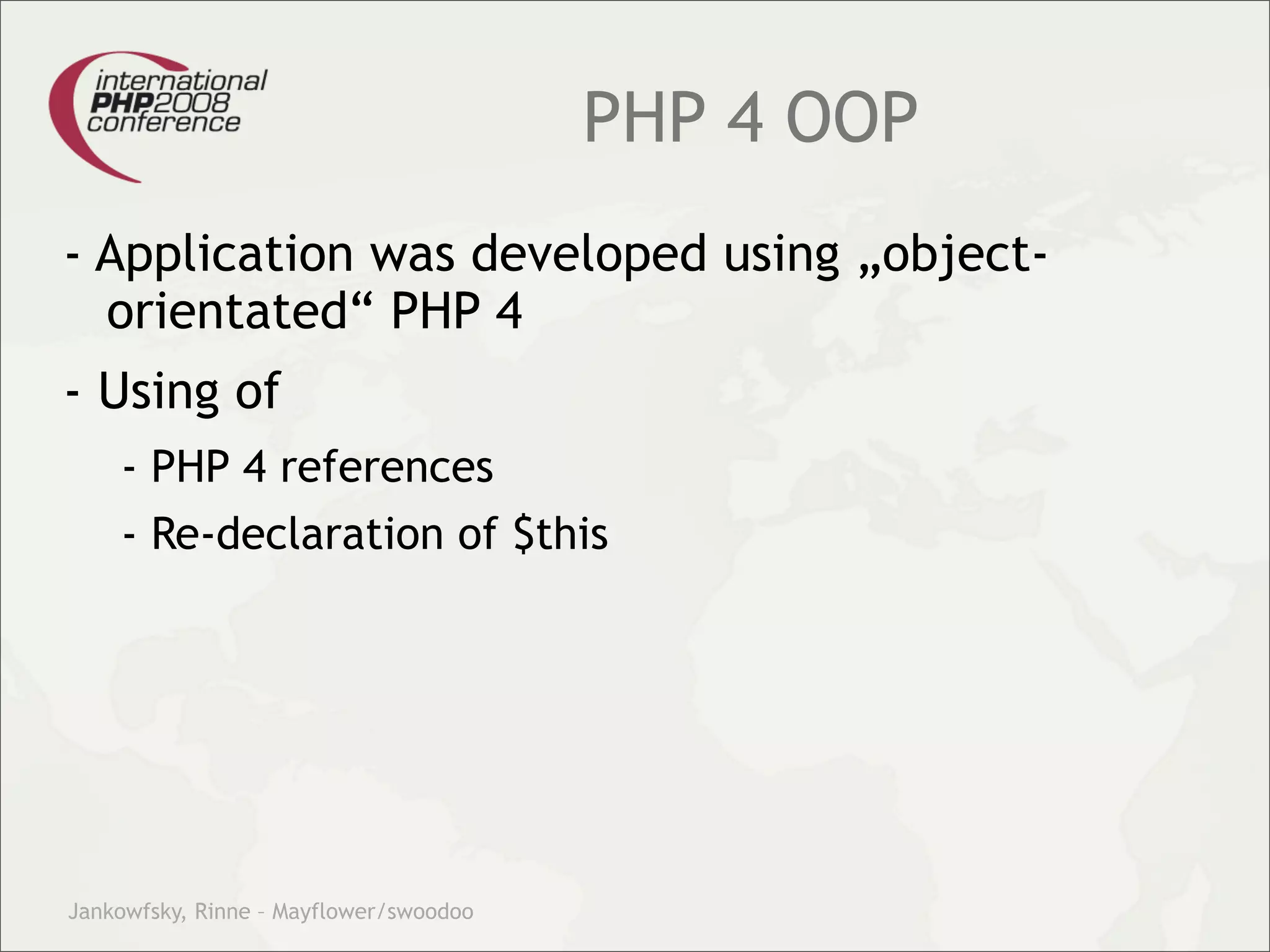 Theory and practice – migrating your legacy code into our modern test driven development world.
