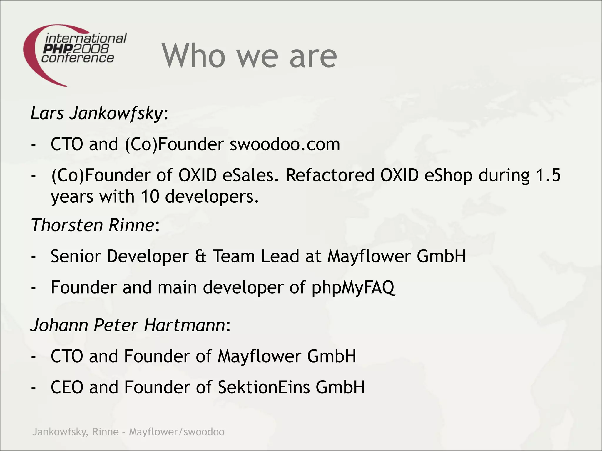 Theory and practice – migrating your legacy code into our modern test driven development world.