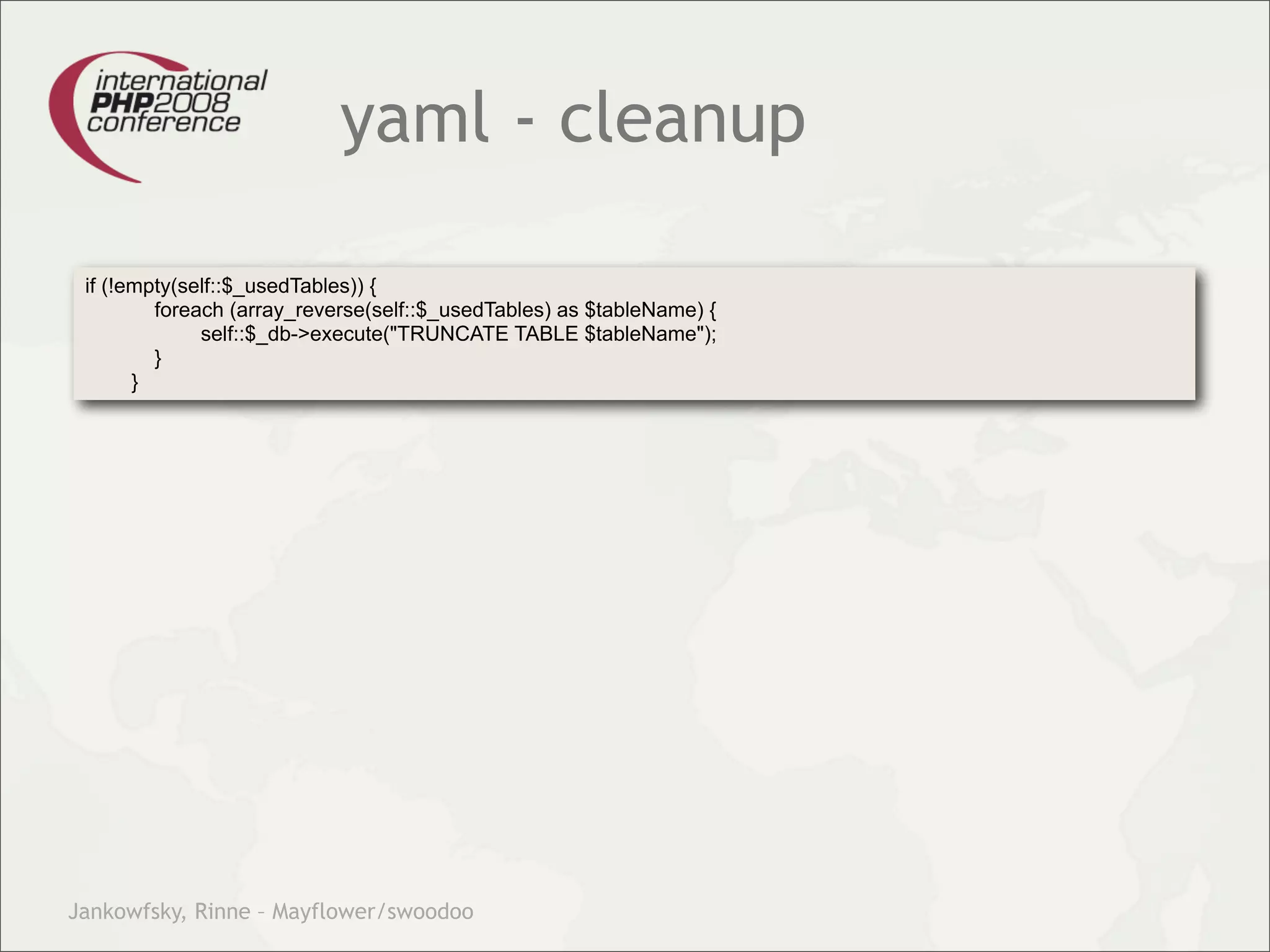 Theory and practice – migrating your legacy code into our modern test driven development world.