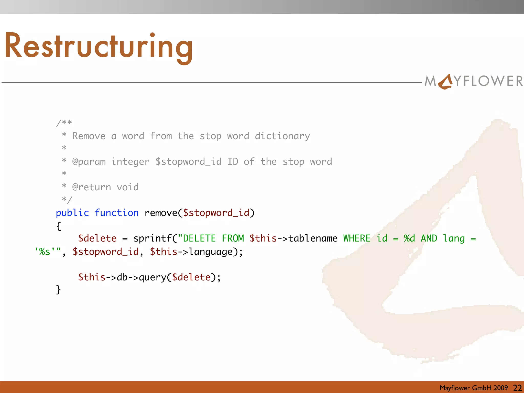 Professional Refactoring