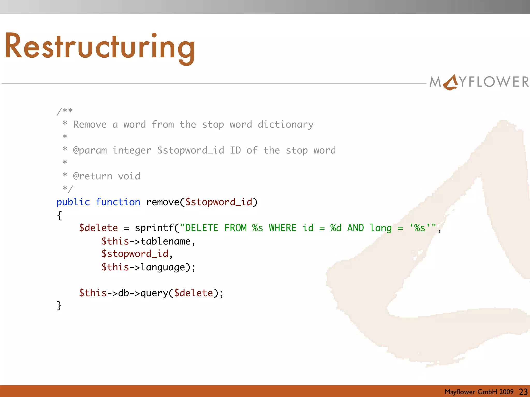Professional Refactoring