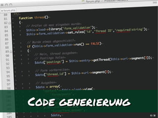 [b05][b05]
1515 // 3838
Code generierungCode generierung
 