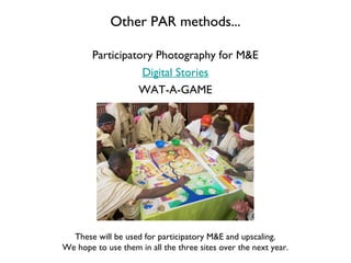 NBDC action research and innovation platforms