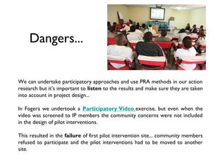 NBDC action research and innovation platforms