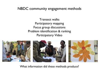 NBDC action research and innovation platforms