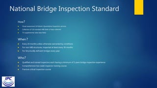 Ipc bridge inspection presentation 2018 | PPTX