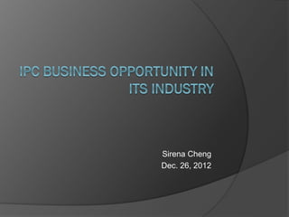 Sirena Cheng
Dec. 26, 2012
 