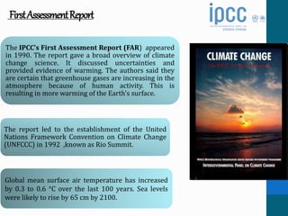 intergovernmental panel on climate change and its report | PPTX