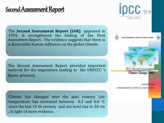 intergovernmental panel on climate change and its report | PPTX